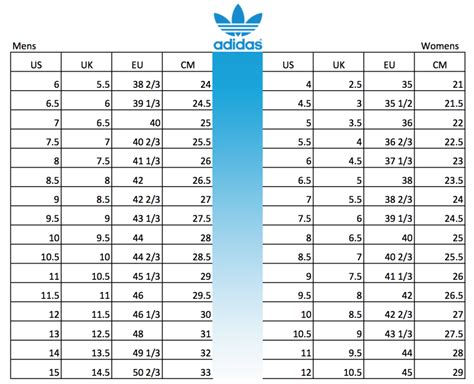 adidas sneakers size chart|adidas running shoe size guide.